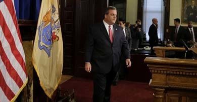 El gobernador de Nueva Jersey, Chris Christie