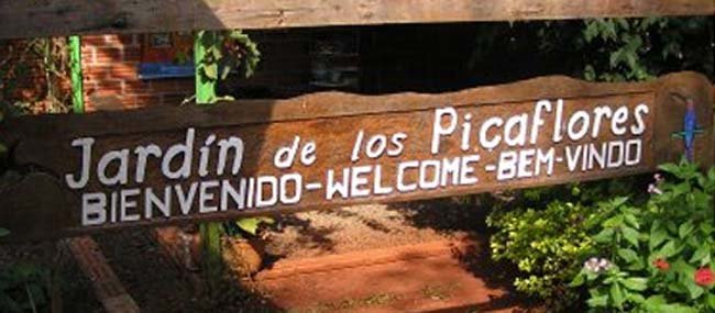 El Jardín de los Picaflores en Iguazú