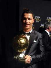 Cristiano Balon De Oro 2013