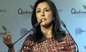 La esposa de Humala mantiene el protagonismo y genera polémica en Perú 