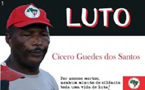 Recordaron a Cícero Guedes en el 30° aniversario del Movimiento de Trabajadores Rurales Sin Tierra (MST) de Brasil