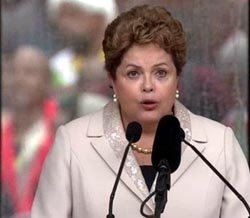 La jefa de Estado de Brasil, Dilma Rousseff, será reelegida el 5 de octubre en la primera vuelta de los comicios presidenciales. ARCHIVO