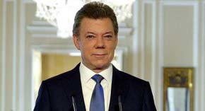 Juan Manuel Santos, presidente de Colombia