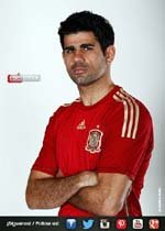 Primera foto de Diego Costa con la elástica de España...