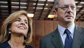 Ana Botella  y Alberto Ruiz Gallardón