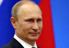 El presidente ruso Vladimir Putin. 