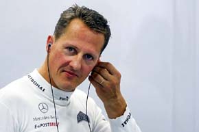 Schumacher comienza a despertar