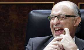 Cristóbal Montoro en el Congreso / EFE-Archivo