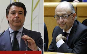 González y Montoro siguen con su guerra a cuenta de los impuestos. (Archivo/EFE)