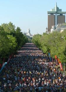Maratón Popular de Madrid, en su edición de 2008