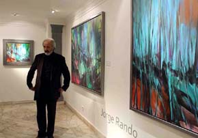 Jorge Rando, autor del libro “Pensamientos y reflexiones” sobre el arte y la vida