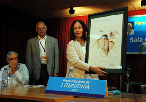 Poetisa cubana Reina María Rodríguez gana el Premio Pablo Neruda 2014
