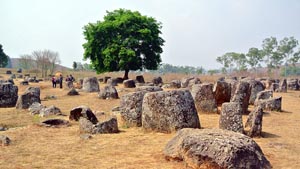 Llanura de las Jarras en Laos, patrimonio de la UNESCO