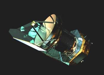 Recreación del telescopio espacial Herschel