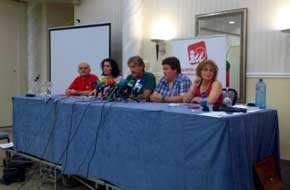 El coordinador regional de IU, Pedro Escobar, ha dado a conocer esta decisión al término de la reunión en la que sólo han votado los 50 integrantes del Consejo Político Regional.