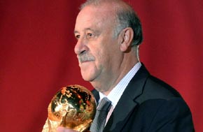 Del Bosque explicó los objetivos de España