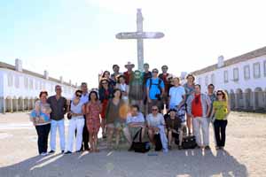 El Jurado del certamen durante su recorrido por los lugares turísticos de Sesimbra