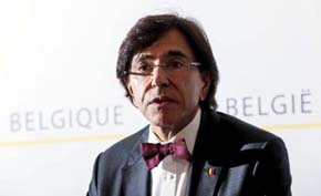 El primer ministro belga, Elio Di Rupo