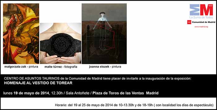 Maite Túrrez expone fotografía en la sala Antoñete de Las Ventas
