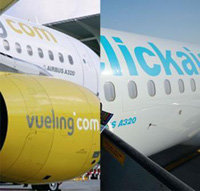 Vueling y Clickair volarán como una sola compañía a partir de junio 
