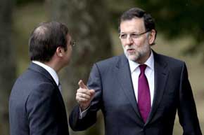 Rajoy no tiene 'la más mínima duda' del apoyo del PSOE a la ley de abdicación 