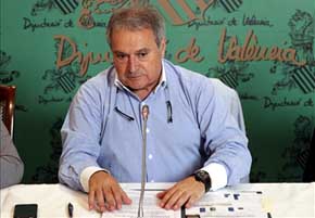 El presidente del PP de la provincia de Valencia, Alfonso Rus. EFE/Archivo