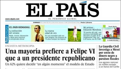 El 62% de los españoles pide un referéndum sobre la Monarquía, según un sondeo de ‘El País’