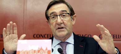 El alcalde de Santiago de Compostela, Ángel Currás. (EFE)