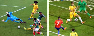México a tiro de Brasil y Chile complica a España