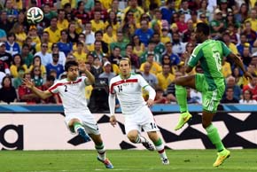 Y el primer empate fue para… ¡Irán y Nigeria!