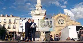 Cristóbal León, ganador del XXIV Certamen de Pintura Rápida “Ciudad de Ávila”