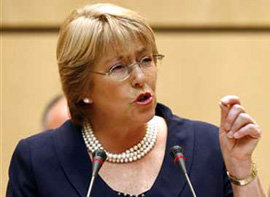 La oposición critica el discurso del pasado día 21 de mayo, de la presidenta Bachelet. 