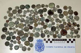  La policía ha recuperado 145 piezas arqueológicas obtenidas de manera ilegal 