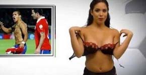 Youtube retira el video de una presentadora venezolana que se desnudó mientras hablaba del Mundial