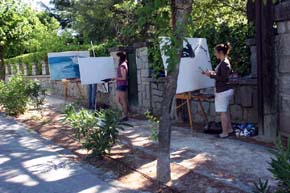 Juan Carlos Vargas, ganador del XV Premio de Pintura Rafael Botí en Torrelodones