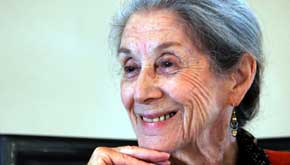 La escritora Nadine Gordimer en 2005 (Reuters)

