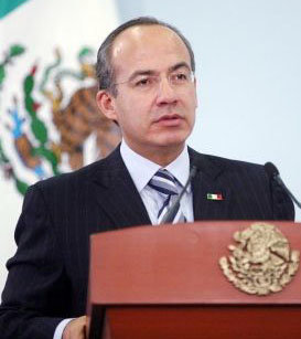 El presidente de México Felipe Calderón, anunció la presentación del proyecto “Vive México” para conseguir atraer turistas a su país