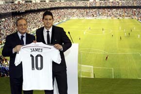 James Rodríguez, un ganador en el club más ganador de la historia