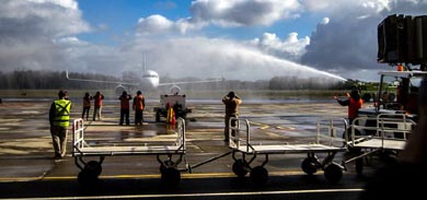 Inauguración del nuevo Aeropuerto Internacional de La Araucanía