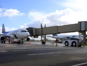 Inauguración del nuevo Aeropuerto Internacional de La Araucanía