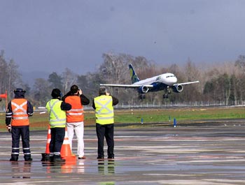 Inauguración del nuevo Aeropuerto Internacional de La Araucanía