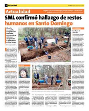 Hallan en Chile restos de desaparecidos del centro 'Tejas Verdes' durante la dictadura
