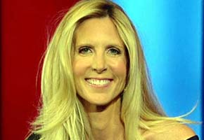 Ann Coulter en la Fox, cadena en la que colabora activamente/ Imagen de Fox News