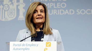 La ministra de Empleo, Fátima Báñez. (EFE)