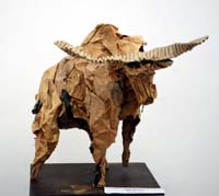 Inga Ivanova: Curso –Taller de escultura en papel en Valdemorillo