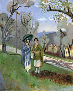 Una de las obras de Matisse  en la exposición 