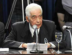 El ex general Luciano Benjamín Menéndez,