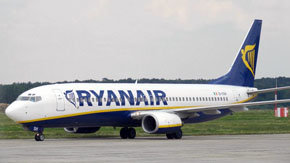 Ryanair, por primera vea con números rojos en 20 años