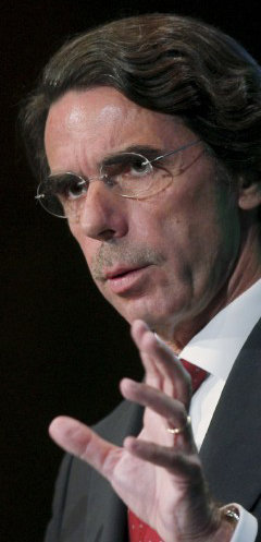 José María Aznar, ex presidente del gobierno español 