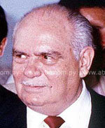 Sabino Augusto Montanaro, ex ministro del interior del dictador Alfredo Stroessner
